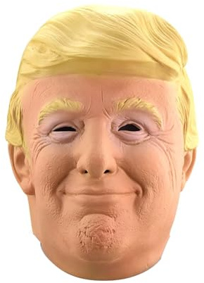 Hpbaggy Donald Trump Latex Maske, President Cosplay Kostüm Erwachsenen