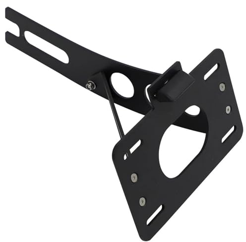 Nummernschild Rahmen seitlich Nummernschildhalter Passend für Honda Shadow VT 600 C 1988-2000 Motorrad-Seiten-Fender-Eliminator-Seitenmontage-Kennzeichenhalter