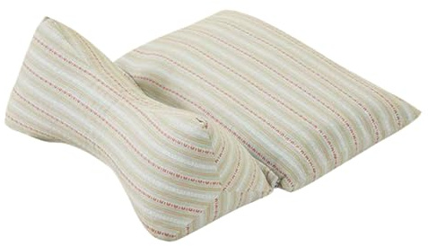 baabeash Almohada Cervical de Trigo Sarraceno,Almohada de Cascarilla de Alforfón para Dormir - Cojín Desmontable con Apoyo Lumbar para Viaje Coche Oficina Yoga Unisex Adulto