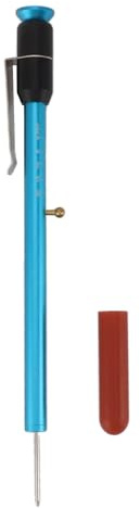 Klanata Jauge d'épaisseur de plaquette de frein 0 25 mm et stylo de mesure de la profondeur de bande de roulement de pneu 0 15 mm, bleu