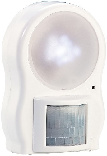 Lunartec LED Leuchte Batterie: LED-Leuchte mit Bewegungs- und Dämmerungssensor, Batteriebetrieb (LED Strahler mit Dämmerungssensor, Lampe mit Dämmerungsschalter, Bewegungsmelder batteriebetrieben)