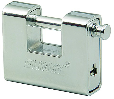 Blinky 26650-90 Lucchetto per Serrande Corazzati, 90 mm