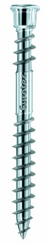 EUROTEC Terrassotec Terrassenschrauben Edelstahl A2 5,5x60mm + Drill Stop, 500 Stück im Eimer