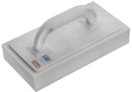Connex COX781339 Reibebrett Kunststoff 14 x 28 cm mit Schaumstoffauflage 40 mm