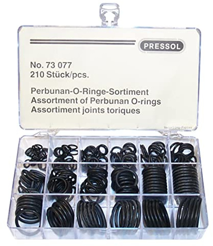 Pressol – Set der Nitril O-Ring, 210 Teile, 18 ABM-, 7,65 X 1,78 A 73.077