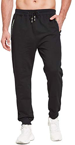 JustSun Jogginghose Herren mit Reißverschluss Taschen