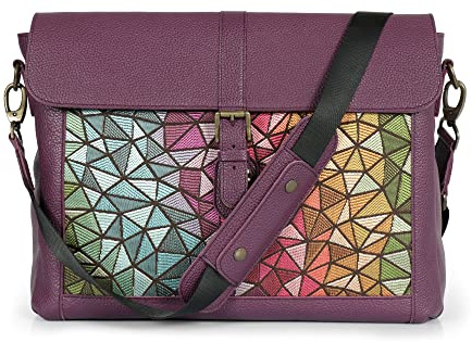 Londo Top-Grain Leder Zion Messenger Bag, Laptop Tasche, Reisetasche für Arbeit & Büro