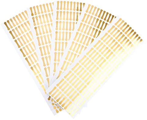 Operitacx 500pcs Tamper Evident Stickers Labels for Water Bottles Pantry Small Security Stickers for Freshness Safety