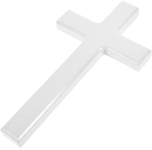 PRETYZOOM Holz Wandkreuz Dekoration Handgefertigtes Christliches Kreuz Aus Massivholz Elegantes Wandornament Für Wohnzimmer Schlafzimmer Esszimmer Hotel Und Bibliothek