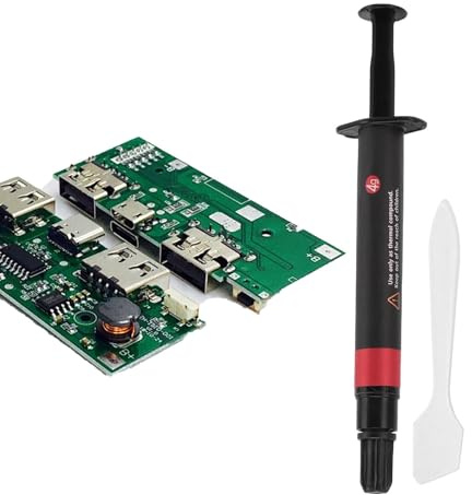 Pasta térmica de PC, pasta térmica de enfriamiento - Pasta térmica para enfriar - Limpiador eficaz para pasta térmica de disipación de calor, pasta térmica de metal líquido, sin dan