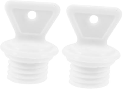 KOCKSHION 2pcs Hot Water Bottle Plugs Replacement Leakproof Stoppers 2.1cm Inner Diameter and 1.7cm Height Rubber Caps for Portable Hot Water Bags Sealing