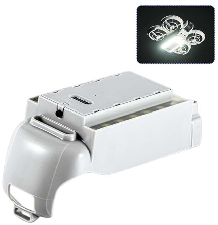 BaYuYPOO For DJI NEO LED Drone Night Luminous Light Tripod Accessories, Night Navigation Flight Warning Light for DJI NEO, Night Fill Strobe Light with Mount Bracket Holder Anti-Collision for DJI NEO
