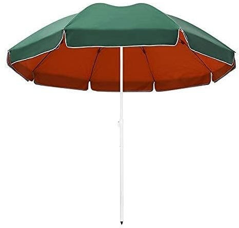 Sombrilla de jardín con Altura Ajustable, sombrilla para Exteriores, Resistente a la Lluvia, sombrilla Que Ahorra Espacio, Superficie de 2,8 Metros, Adecuada para 3-4 Personas