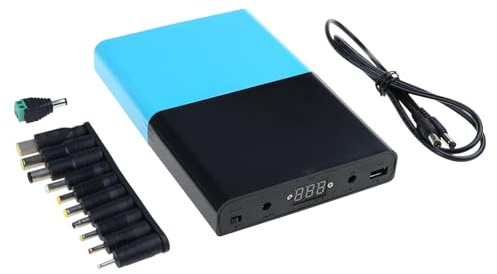 Without Battery 12-Slot 18650 Power Supply Case Housing Skin With DC5521 To DC5525 Power Cord Laptop Power Adapter Box