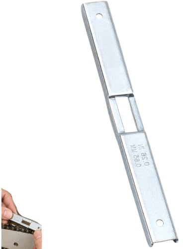 Kryoflare Kettensägen-Tiefenmesser, Feilenführungswerkzeug, 0,65 mm, Silber, zum Entfernen von Oregon Rakern