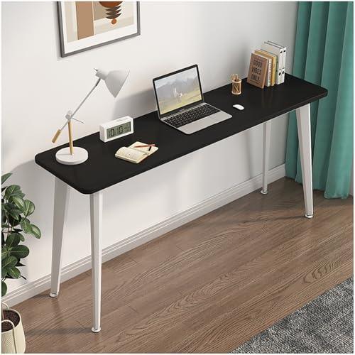 Moderner, einfacher Laptop-Schreibtisch, Chefschreibtisch, Arbeitstisch, Sekretär, einfache Montage, Home-Office-Schreibtisch for Arbeit, Studium, Schreiben, Arbeitsbereich(18,160x50cm/62.99x19.69in)