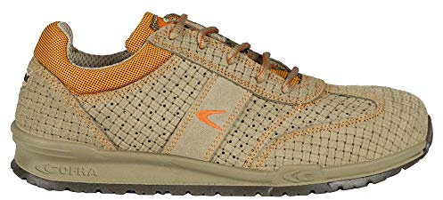 Cofra 78410-000.W38 S1 P SRC taglia 38 Bikila Scarpe di sicurezza, colore: beige