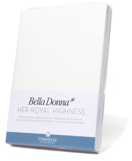 Formesse Bella-Donna Jersey Spannbettlaken weiss, 200x220 - 200x240 cm