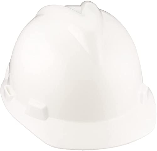 MSA C217091 Super-V Protective Cap with Fas-Trac Suspension, CSA Type II, White by MSA
