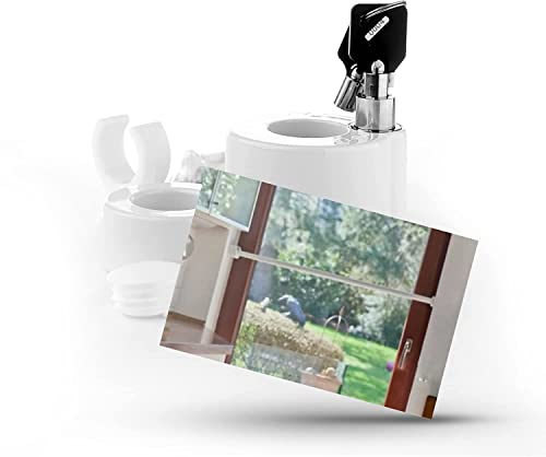 Katlock mechanischer Einbruchschutz für Fenster und Türen bis 10.000 N Kraftaufnahme. Fensterschutz Türenschutz - Türschloss Fenster Schloss