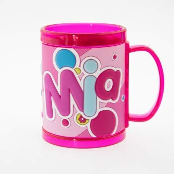 H&H 03873010056 Kinderbecher - Namensbecher, Kunststoff, Mehrfarbig