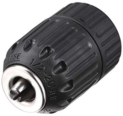 Portabrocas de taladro sin llave de 1/2, herramienta de adaptador de conversión de mandril de perforación para montaje de 1/2, 20UNF para sostener brocas de 2-13 mm para atornillador de impacto