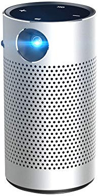 RSGK Mini Proyector DLP Inteligente, Proyector Portátil HD De 250ANSI Lúmenes 1080p, con Wi-Fi, DLP, Imagen De 150 Pulgadas, Compatible con TV Stick, PS4, HDMI, VGA, TF, AV Y USB