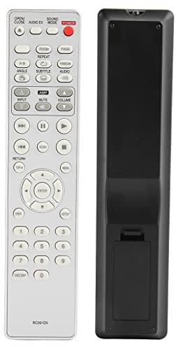 Goshyda Télécommande DVD, RC001DV Télécommande de Remplacement pour Lecteur DVD Compatible avec DV6001 DV4001 DV4003 DV9500 DV9600 DV7010 DV7001 产品标题