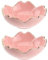 Sakura Keramik Saucenschälchen,2 PCS Keramik Dip Schüssel Mini Sauce Schüssel Blume Dessert Schälchen Servierschalen Sushi Soja Tauchschule für Snack Sauce Soja Küche Prep