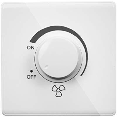 GRONGU 86 Type Ceiling Fan Adjustment Stepless Speed Controller Wall Switch 220V 10A Ceiling Fan Speed Controller