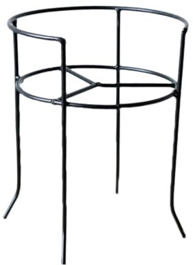 RORPOIR Soporte Redondo Vintage de Hierro Negro para Dispensador de Bebidas Diseño de Grifo, Adecuado para Barriles de Cerveza en Fiestas y Barbacoas