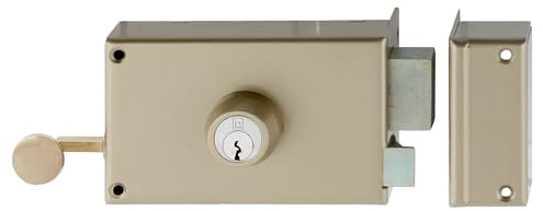Serrure monopoint en applique MX4500 5 goupilles 5G horizontale tirage C45 droite - HERACLES - MX-4553-5G-1