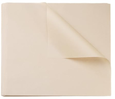 QUARKZMAN 100 Hojas Cuadradas de Papel Encerado 9.84 x 9.84 Papel Absorbente de Aceite para Envolver Alimentos Secos para Sándwiches, Cestas de Picnic, Color Madera