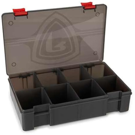 Fox Rage Stack and Store Shield Storage 8 Comp Large Deep - Köderbox, Tacklebox, Kunstköderbox
