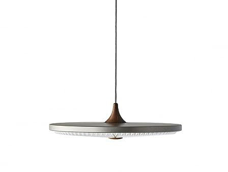 Chandelier Lámpara Colgante, lámpara Colgante, Creatividad nórdica, luz Colgante, Fuente de luz LED, luz Colgante, Hierro, Gris, Negro, candelabro en Forma de platillo Volador, cafetería, Comedor,