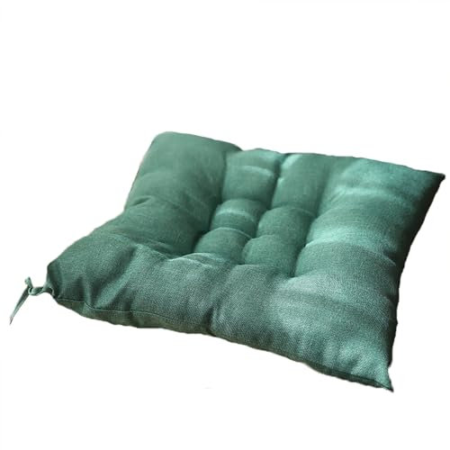 Stuhlkissen Esszimmer, KüChenstuhl Stuhlkissen rutschfeste Waschbare Weiche Sitzkissen Komfort Stuhlauflage für Outdoor Indoor Gartenstuhl, Küche oder cEsszimmerstuhl Turquoise 40 * 40cm