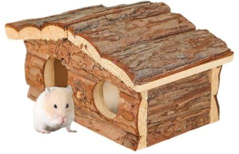 YPREWY Kleintierheim, Haustierkäfig, Eckhütte, Meerschweinchen, Verstecke, Unterhaltungshaus, Igel, Lebensraum, Dekorationen