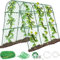 Support pour plantes grimpantes - Treillis en U pour parterres surélevés, concombre, tomate, haricot, fleur, structure de jardin, noyau en acier