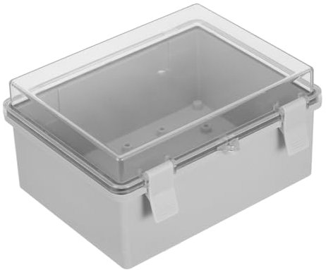 Zerodeko Scatola Elettrica Per Esterni Scatola Giunzione in Plastica Antipolvere Con Incernierato e Piastre Montaggio