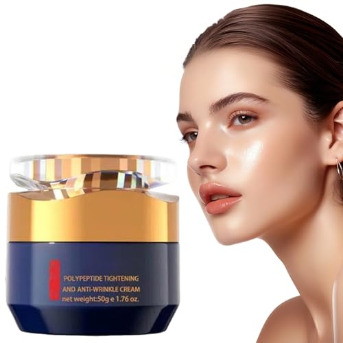 Qinling Creme, Qinling Creme gegen Falten, Japanese Firming Anti-Aging Cream, Straffungs- und Anti-Falten Gesichtscreme mit Polypeptiden, Reduziert feine Linien (2)