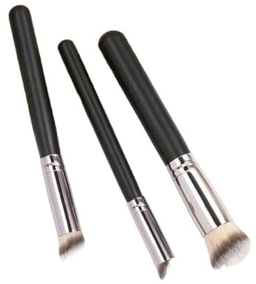 SROUPSUTKK Professional Concealer Brush 3-Piece Multi-Size Corrective Makeup Tools For Precision Coverage, Blemish Concealing Makeup Tools(A2)
