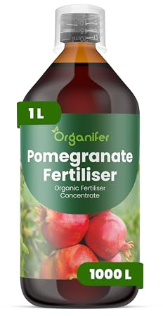 Fertilizzante Liquido Per Melograno - 1L - NPK 2-1-8 | Concime Per Frutti Abbondanti E Crescita Sana - Rafforza Radici E Produzione - Organifer