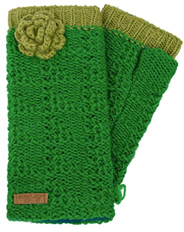 McRon Damen Gestrickte Pulswärmer Modell Lana