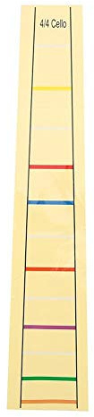 Griffbrett Aufkleber, Praktischer Griffbrett Etiketten Aufkleber Fingerpositionsmarker Für Cello Übungsanfänger Fingerführung Positions Aufkleber Cello Grifftabelle Aufkleber