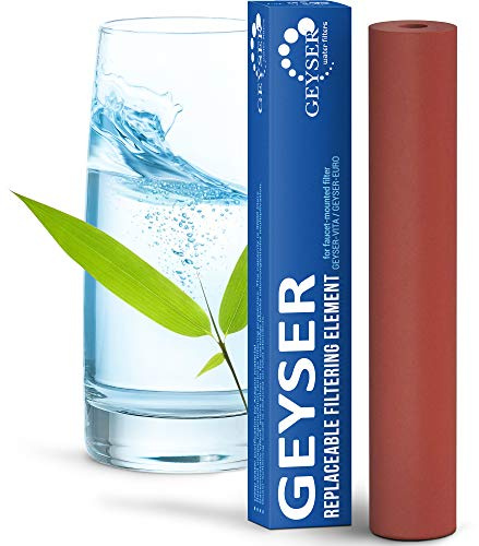 Cartuccia Aragon per Filtro Rubinetto Geyser Euro, Ricambio Filtro Geyser Euro (1 Cartuccia)