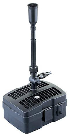 All in One Triple Action 2000 Pond Pump/Filter/UV Steriliser & Fountain Ponds <2000L