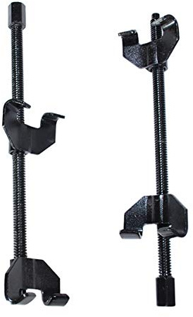 Helo Universal Federspanner Set – 2X Montagespanner für KFZ Federbein – Werkzeug zur Tieferlegung und Feder-Demontage – Tuning Werkzeug für Autos