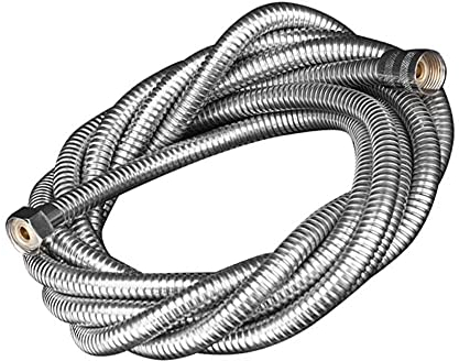 Tappeti Design Flexibler Duschschlauch Edelstahl Wasserrohr Bad Weichrohrzubehör Hochwertige Kupferverbindung Langlebig-1,5 m