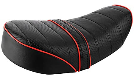 Motorradsattel, Motorrad Retro Ledersitz Sattelkissen Fit für Honda Z50 Z50J Z50R G50F Golf50 Monkey