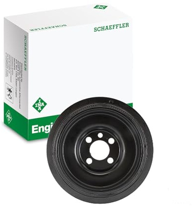 INA 544 0138 10 Riemenscheibe Kurbelwelle 140mm Kurbelwellenriemenscheibe Kompatibel mit VW Golf 6 5K1 038105243L 038105243M | Kompatibel mit: AUDI A1, A1 Sportback, A3, A3 Cabriolet, A3 Sportback, A4 Allroad B8, A4 B8, A4 B8 Avant, A5, A5 Cabriolet